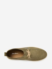 Oliver Sweeney Green Calf Suede Chukka Espadrilles Shoes - Image 4 of 5