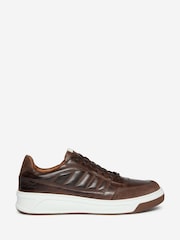 Oliver Sweeney Brown Calf Leather Trainers - Image 1 of 5