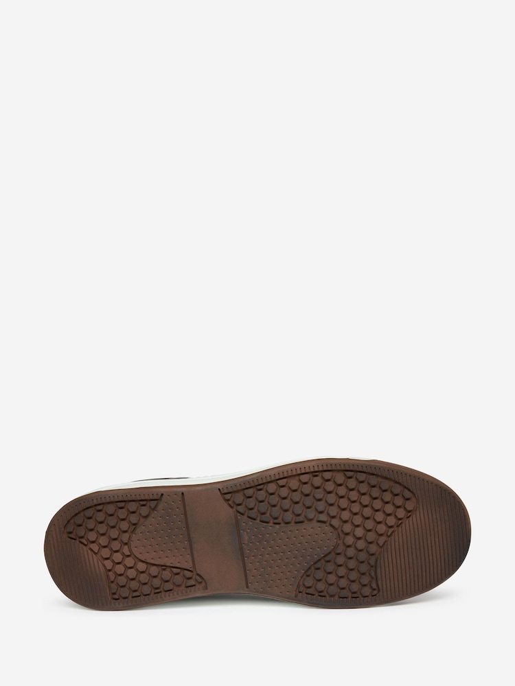 Oliver Sweeney Brown Calf Leather Trainers - Image 5 of 5