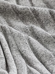 Gris clair - Col Manches longues Mini robe côtelée - Image 7 of 7