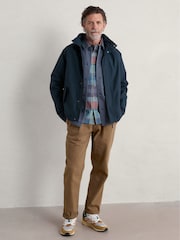 Seasalt Cornwall Blue Mens Sea Edge Coat - Image 1 of 5