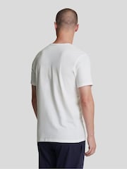 Lyle & Scott White Basic T-Shirts 3 Pack - Image 2 of 5