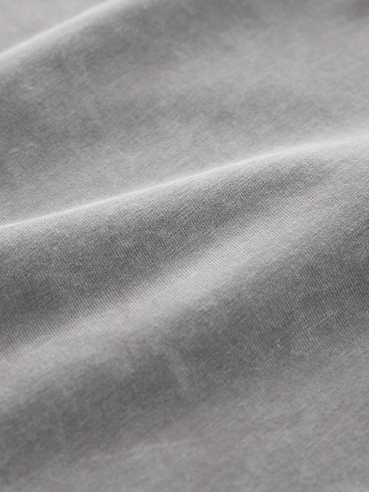 Grey Western Embroidered 100% Cotton Sparkle T-Shirt - Image 6 of 6