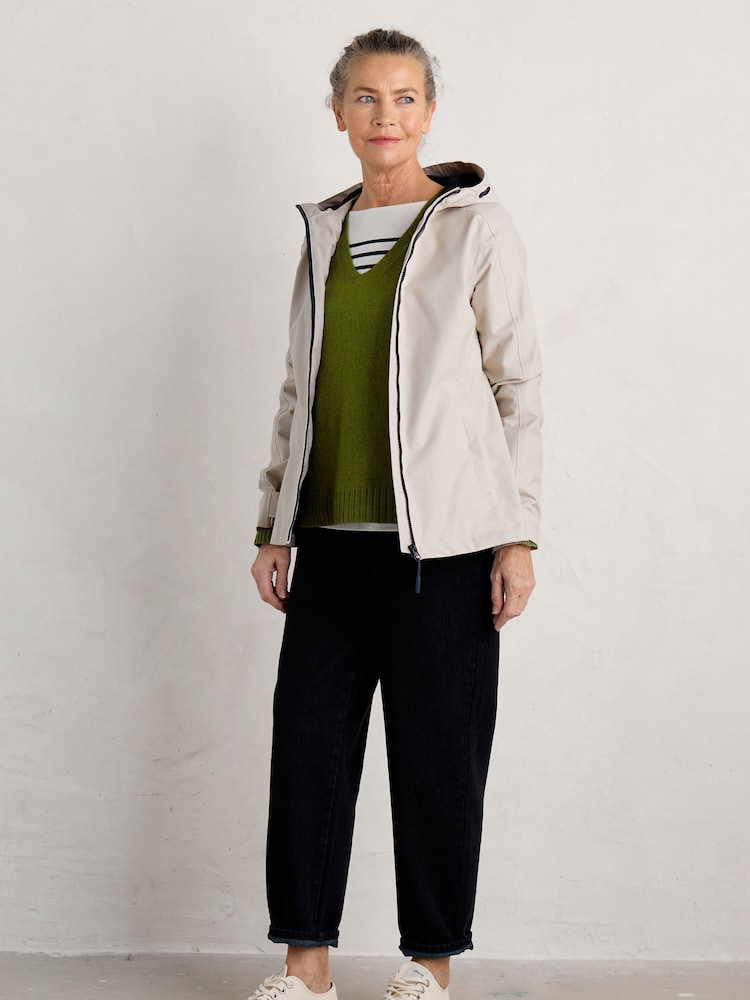 Seasalt Cornwall Natural Waterway Jacket - Image 1 of 5