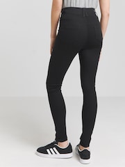 Simply Be Black Skinny Pull-On Jeggings - Image 3 of 4