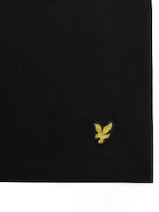 Lyle & Scott Black Basic T-Shirts 3 Pack - Image 1 of 3