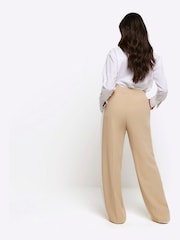 Bej - Dungă Croit Pantaloni lateral River Island - Image 2 of 4