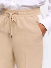 Bej - Dungă Croit Pantaloni lateral River Island - Image 3 of 4