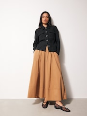 Black Boucle Shacket - Image 2 of 6