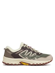 Saucony Grid Peak Brown Trainers - Image 1 of 1