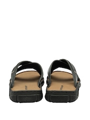 Dunlop Black Crossover Mens Mules - Image 3 of 4