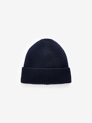Azul marino - Gorro de punto - Imagen 3 de 4