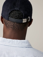 Navy Blue Corduroy Cap - Image 2 of 4