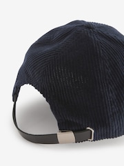 Navy Blue Corduroy Cap - Image 4 of 4