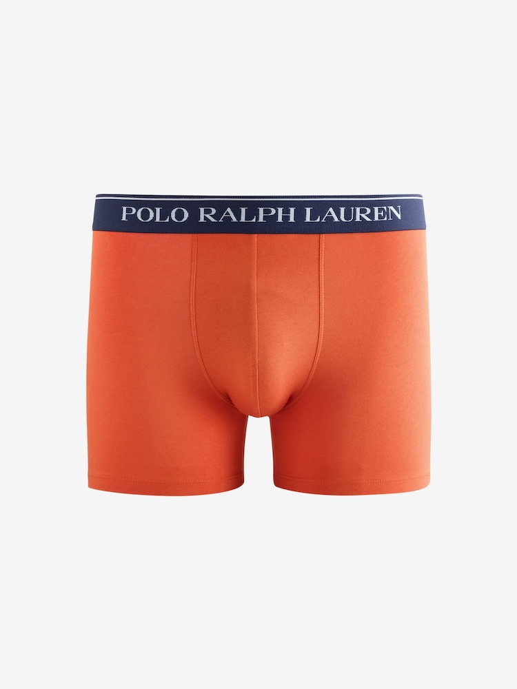 Polo Ralph Lauren Blue Boxer Briefs 3 Pack - Image 4 of 4 Polo Ralph Lauren Blue Boxer Briefs 3 Pack - Image 4 of 4