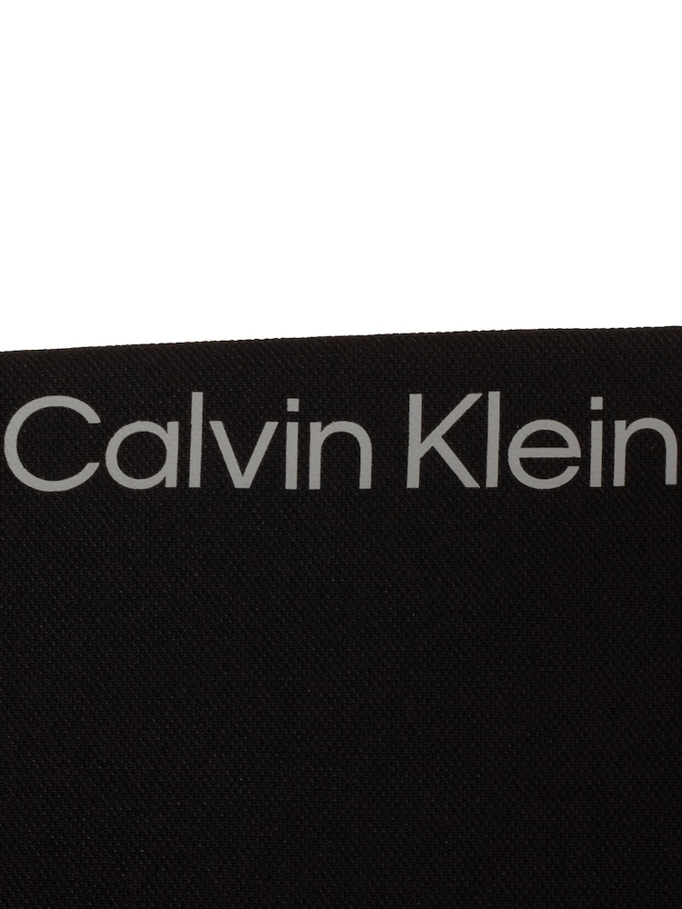 Czarny - Koszulka polo Calvin Klein Golf Uni - Image 4 of 9