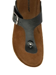 Dunlop Black Toe Post Mens Sandals - Image 3 of 3