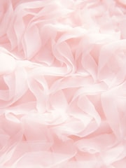 Pink Halter Neck Ruffle Tank - Image 7 of 7