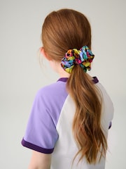 Little Bird by Jools Oliver Navy Rainbow Headband And Scrunchie Set - Image 3 of 9