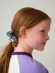 Little Bird by Jools Oliver Navy Rainbow Headband And Scrunchie Set - Image 4 of 9