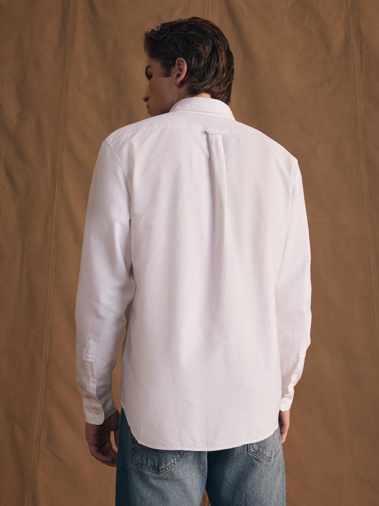 Lacoste 100% Cotton Oxford Shirt - Image 4 of 8