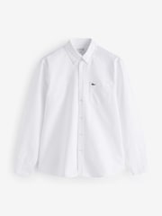 Lacoste 100% Cotton Oxford Shirt - Image 7 of 8