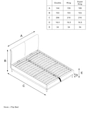 Natural Oyster Casual Boucle Matson Upholstered Bed Frame - Image 4 of 14