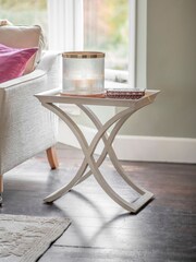 Laura Ashley Grey Alderby Side Table - Image 1 of 6