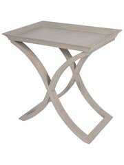 Laura Ashley Grey Alderby Side Table - Image 2 of 6