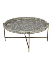 Laura Ashley Grey Epsley Table - Image 4 of 6