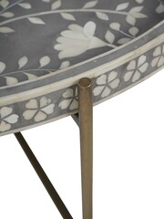 Laura Ashley Grey Epsley Table - Image 6 of 6