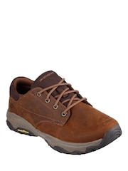 Skechers Brown Mens Craster Fenzo Shoes - Image 3 of 5