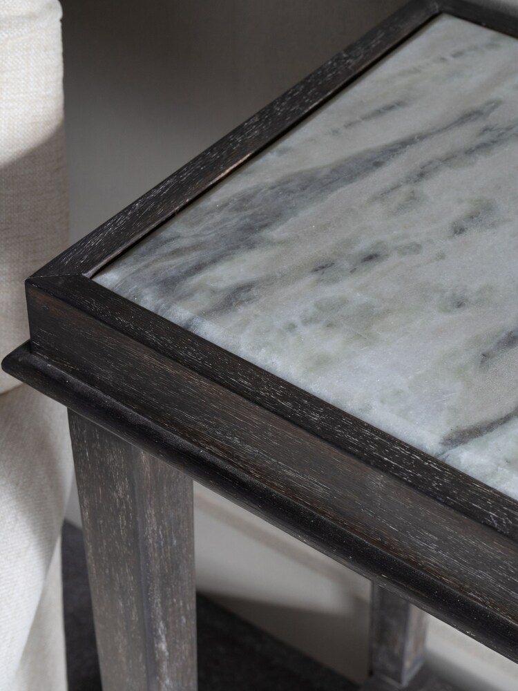 Laura Ashley Natural Wood Hunsonby Console Table - Image 2 of 4