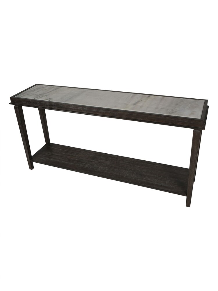 Laura Ashley Natural Wood Hunsonby Console Table - Image 4 of 4