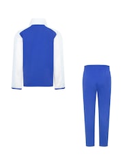 Nike Blue Little Kids Reimagine Poly Tracksuit - Image 2 of 8