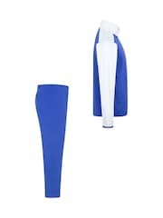 Nike Blue Little Kids Reimagine Poly Tracksuit - Image 4 of 8