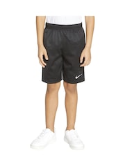 Nike Black Little Kids Mesh Shorts - Image 1 of 9