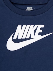 Темно-синий - Nike футболка и шорты для малышей - Image 4 of 4