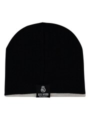adidas Grey/Black Real Madrid Reversible Winter Knit Hat - Image 2 of 4