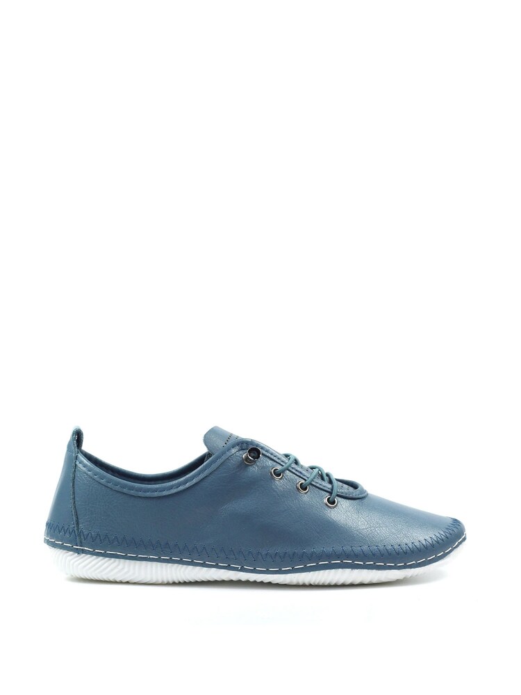 Lunar Blue Abbie Lea Plimsoll Shoes - Image 2 of 8