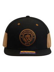 Puma Black Puma Unisex Manchester City Truitt Snapback Cap - Image 3 of 5