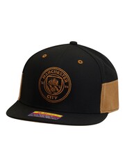 Puma Black Puma Unisex Manchester City Truitt Snapback Cap - Image 4 of 5