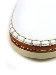 أبيض - Lunar Kenley Leather Shoes - صورة 6 من 6