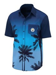 Fanatics Manchester City Hawaiian Shirt - Image 2 of 3