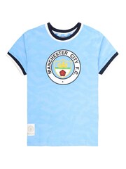 Fanatics Blue 100% Cotton Manchester City 1992 Archive T-Shirt - Image 1 of 1
