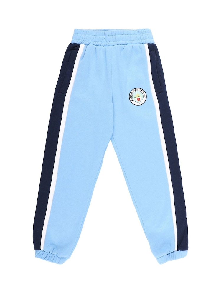 adidas Blue Manchester City 1992 Archive Joggers - Image 2 of 3