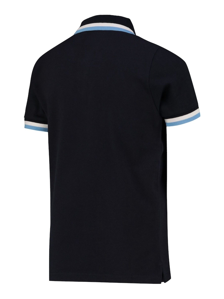 Fanatics Manchester City Tipped Polo Shirt - Image 3 of 3