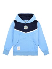adidas Blue Manchester City 1992 Archive Hoodie - Image 1 of 1