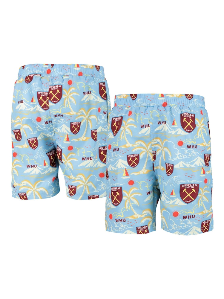 Fanatics West Ham Fanatics United Hawaiian Shorts Boys - Image 1 of 3