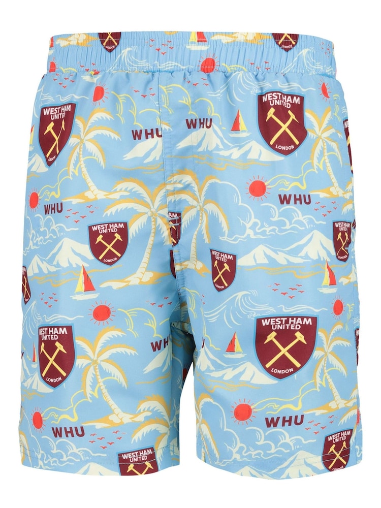 Fanatics West Ham Fanatics United Hawaiian Shorts Boys - Image 2 of 3